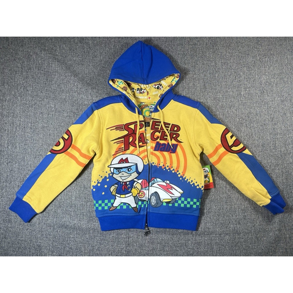 Vintage 2008 Speed Racer Baby Racing Jacket Fit Size‎ S (xs)